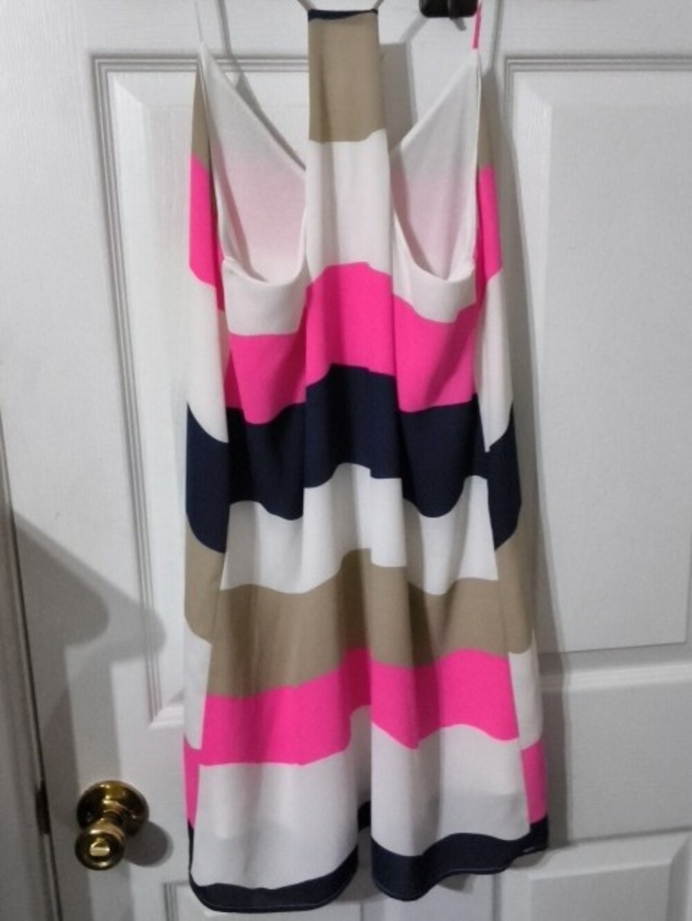 Style Rack Hot Pink V-Neck Slip Dress - Picture 3 of 3